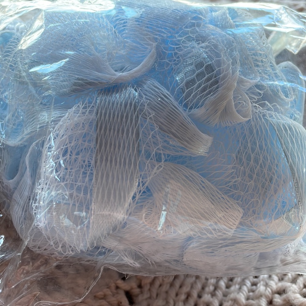 Philosophy Mesh Nylon Body Scrubby Poof.  New with tags and sealed. - Picture 3 of 3